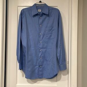 GENTLY USED / ARMANI COLLEZIONI MENS OXFORD BUTTON DOWN SHIRT SIZE 41/16